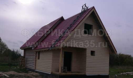 Строительство каркасного дома в д. Шалимово, Череповецкий район